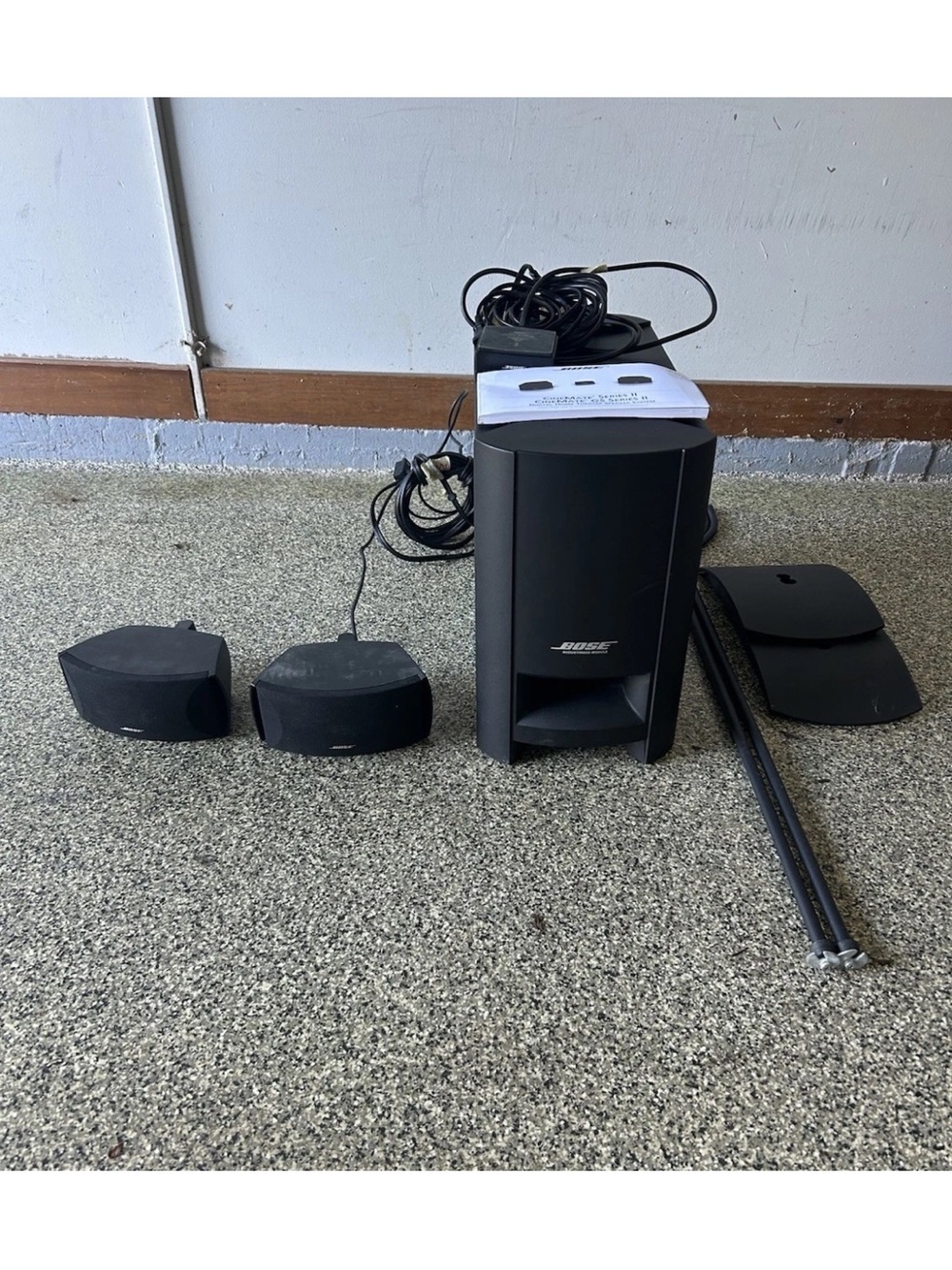 Bose CineMate Series II Digital Home Theater System Complete Fully Tested